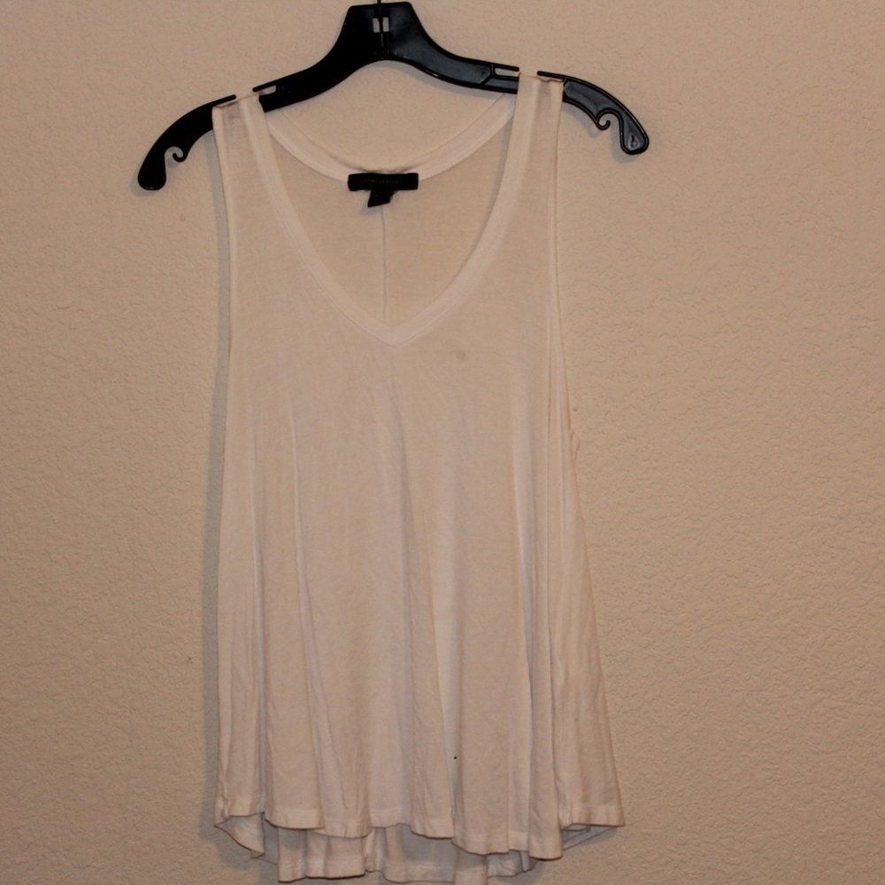 Atmosphere Ireland flowy, white tank top